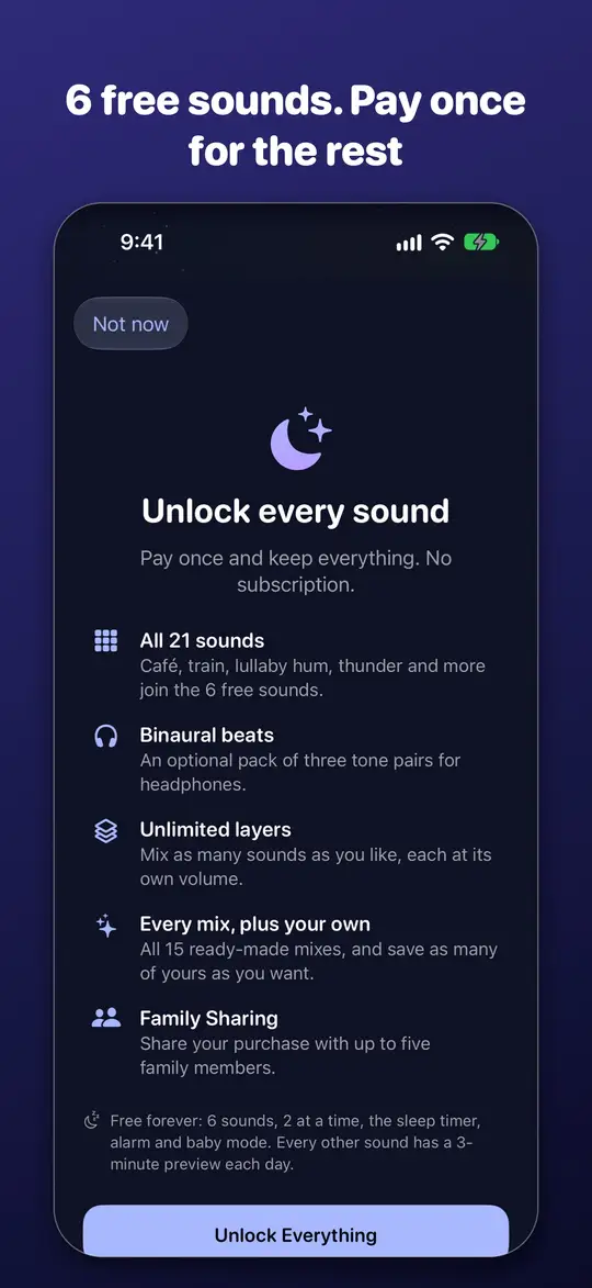 Rurru works offline with no account and no tracking