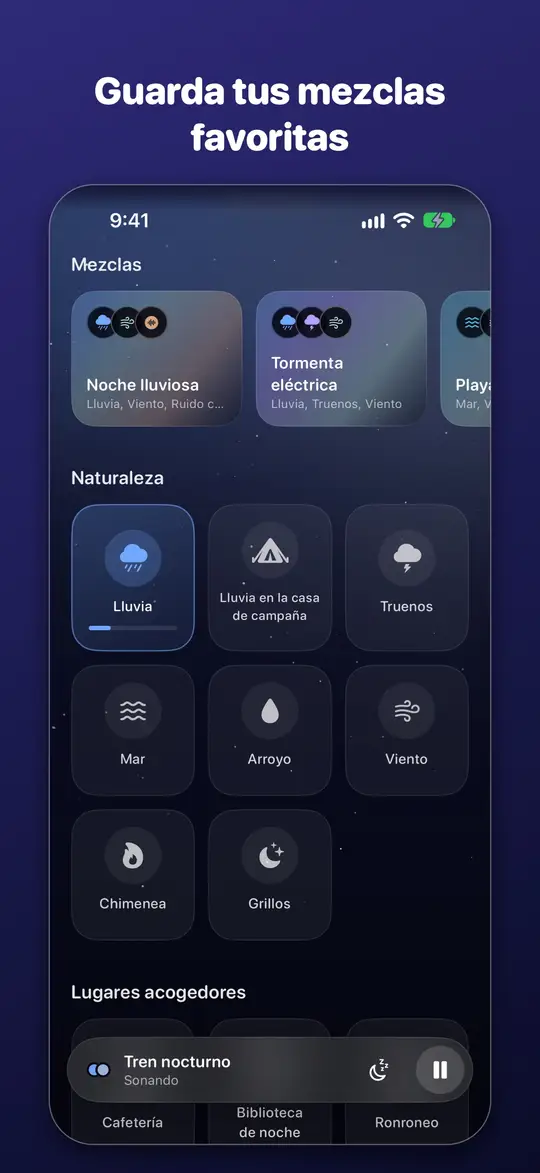 Cómo guardar tus mezclas favoritas