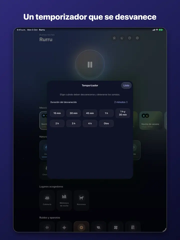 Cómo programar un temporizador para dormir